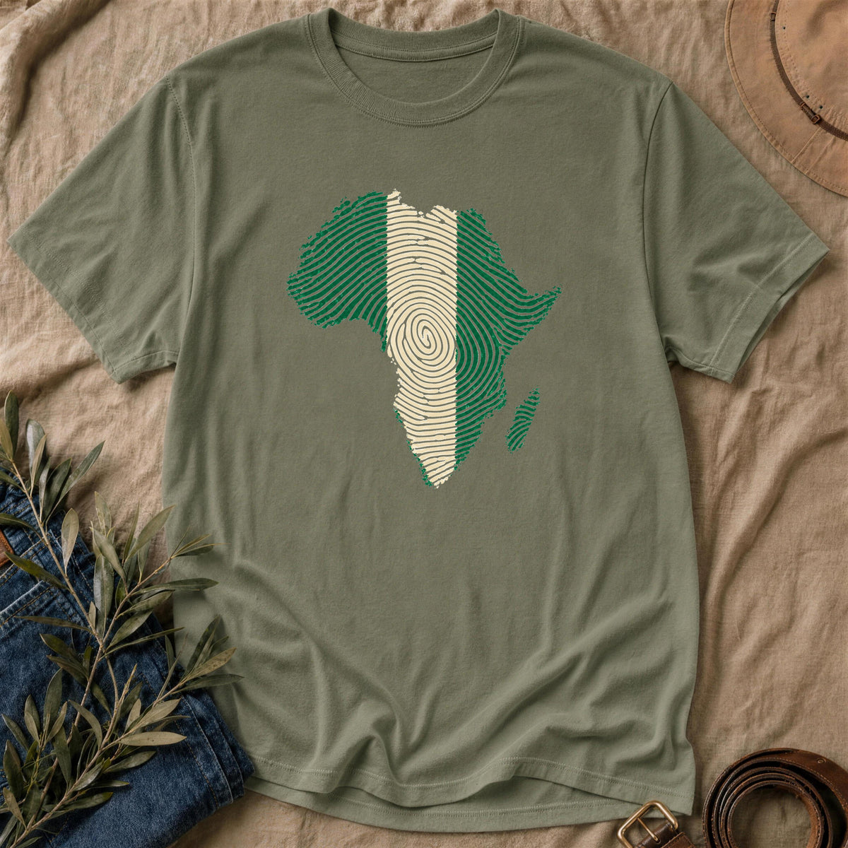 Nigeria Ridges - Military Green