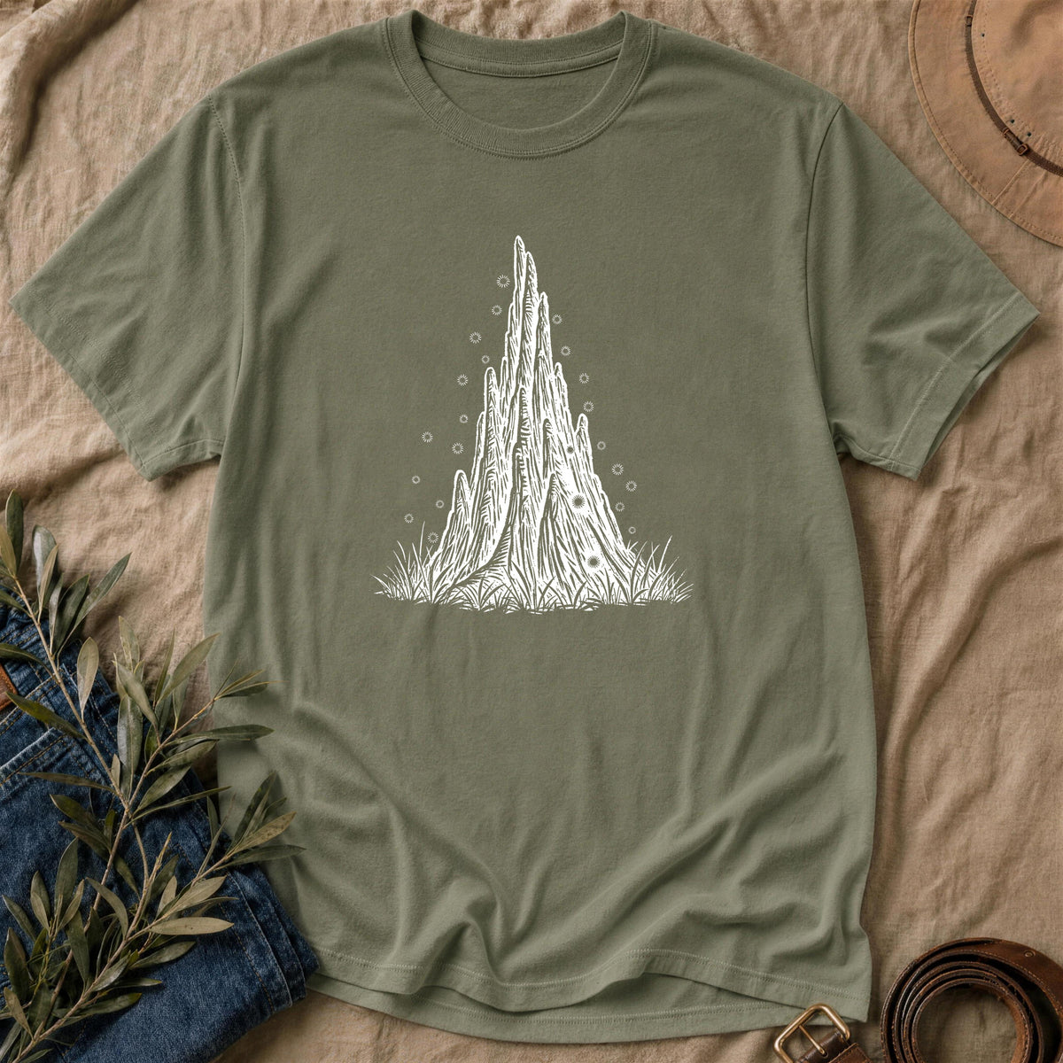 Night Lights - Military Green