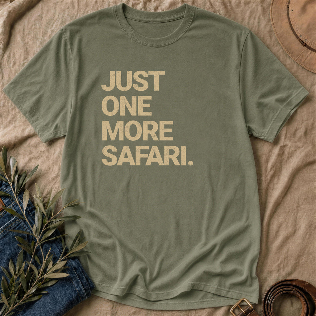 One More Safari - Military Green