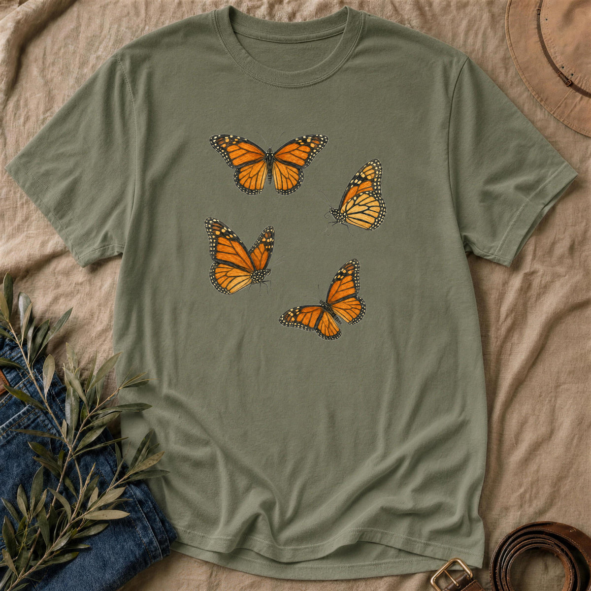 Open And Shut - Military Green