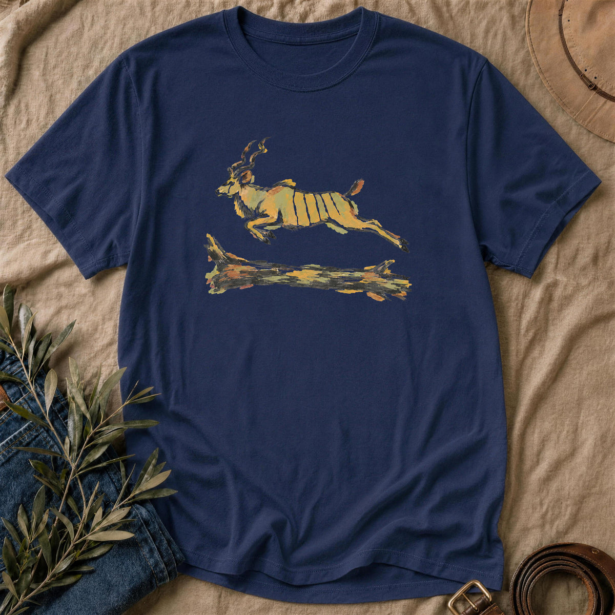 Over The Log - Navy