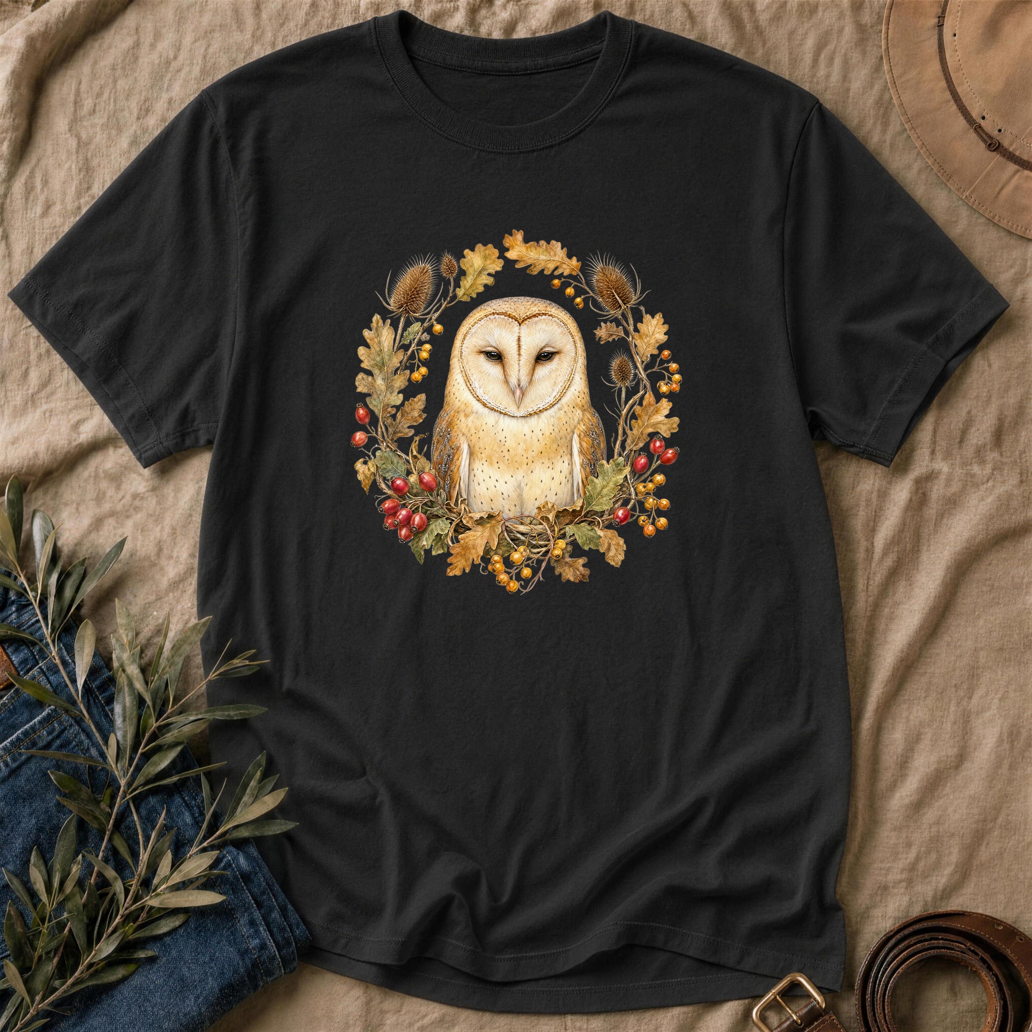 Overdressed Owl - Black
