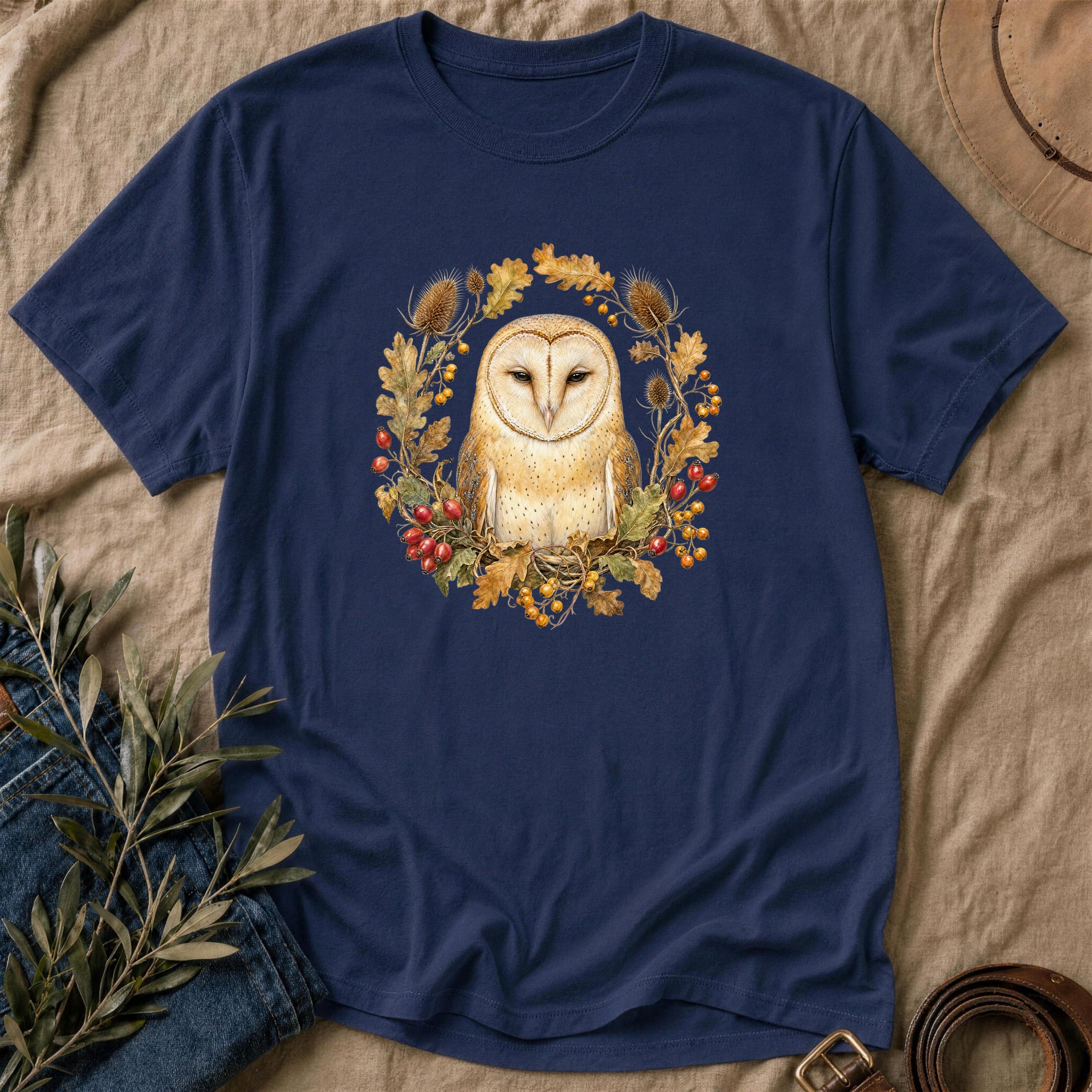 Overdressed Owl - Navy