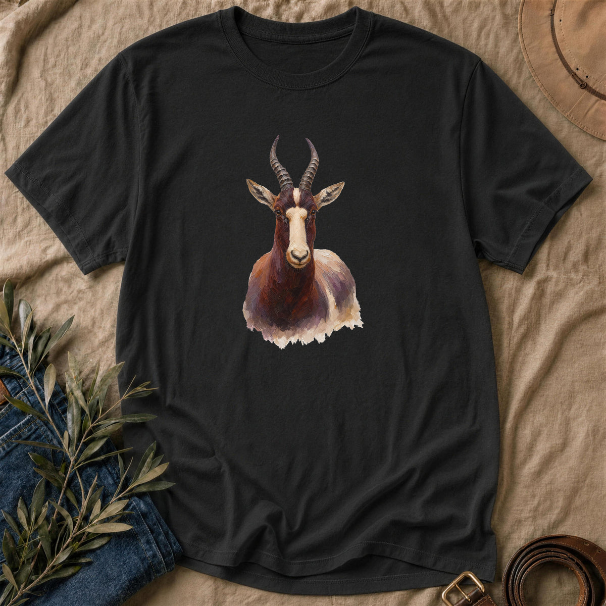 Painted Bontebok - Black