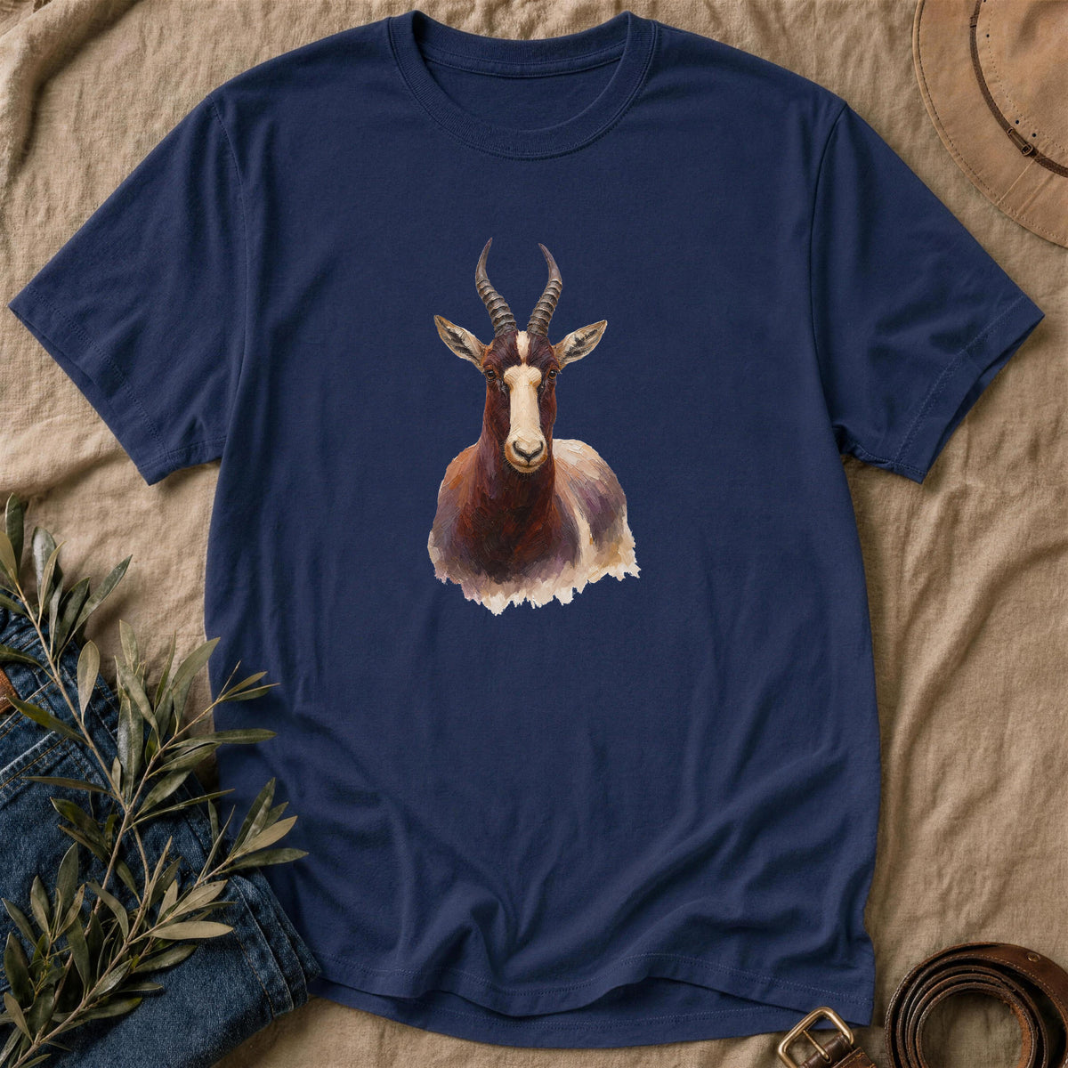 Painted Bontebok - Navy