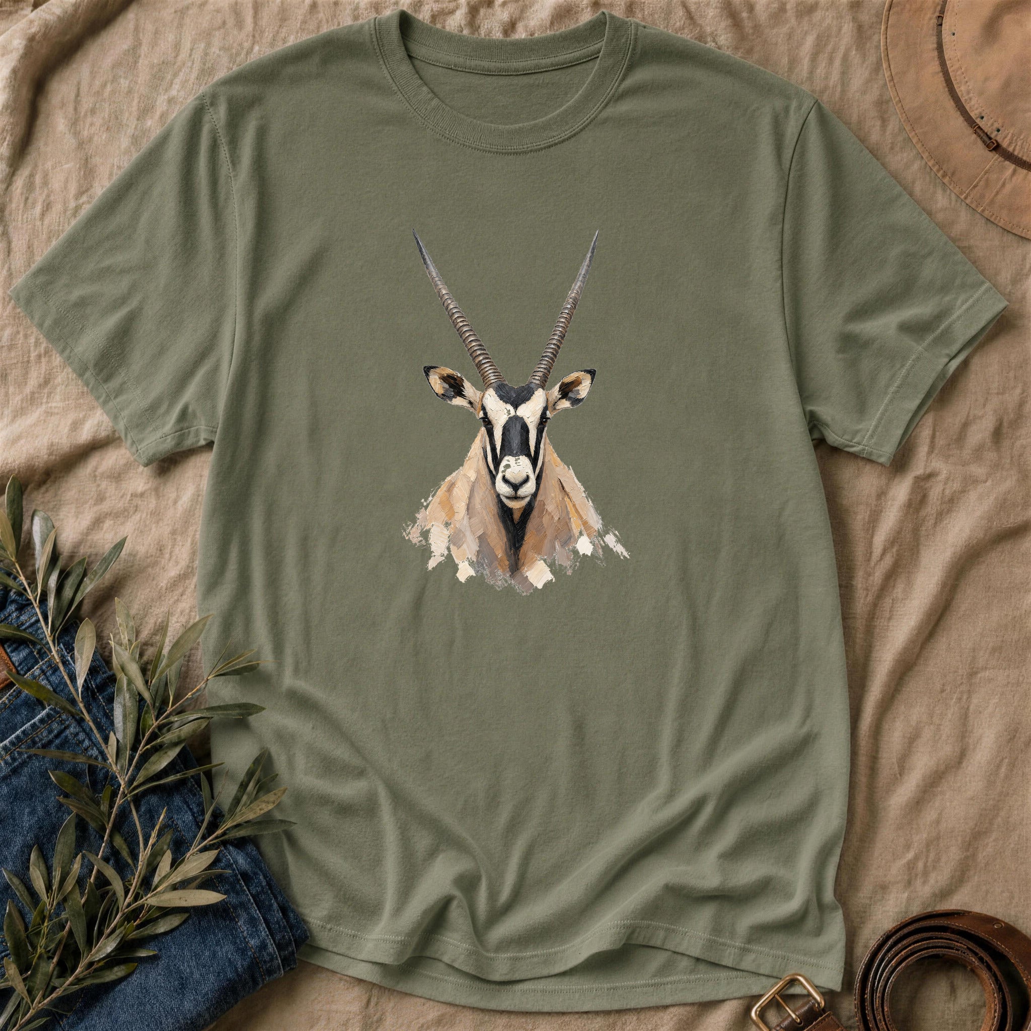 Painted Oryx - Military Green
