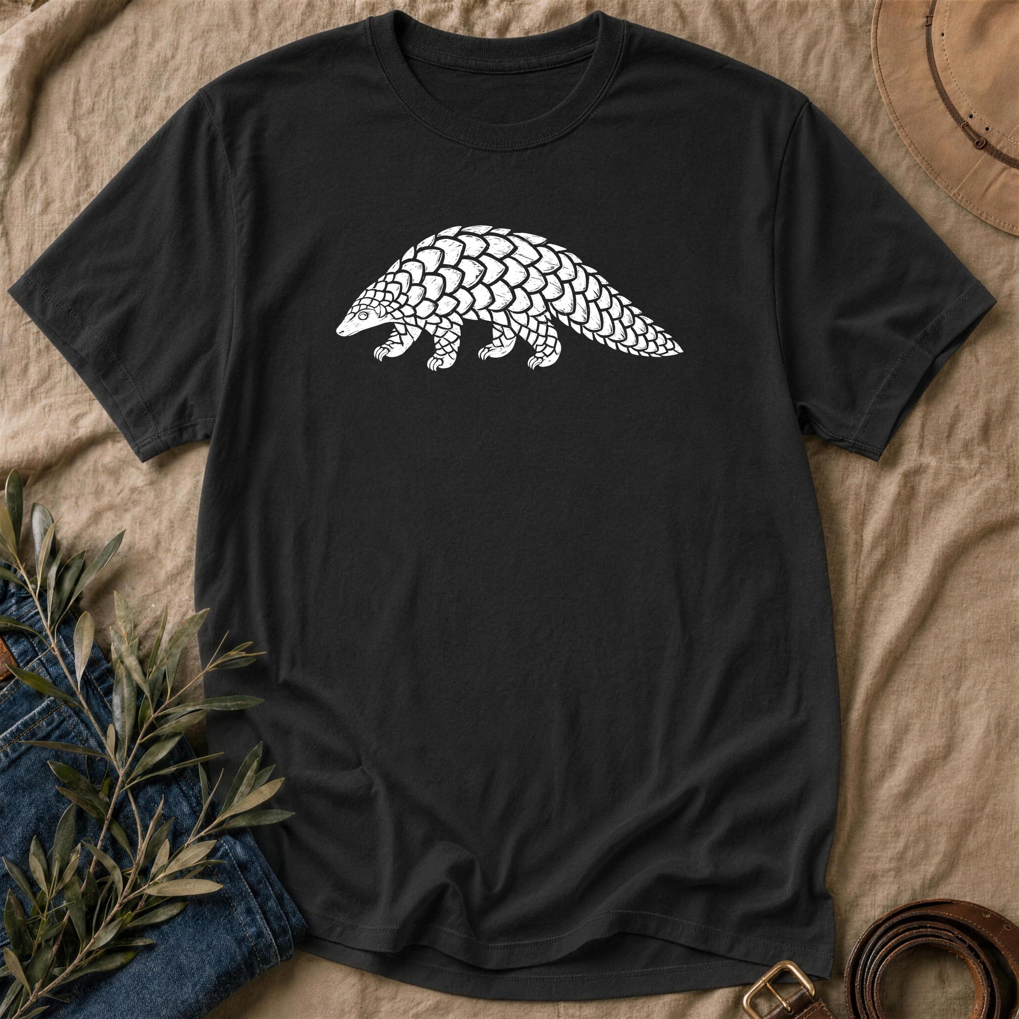 Pangolin Relief - Black