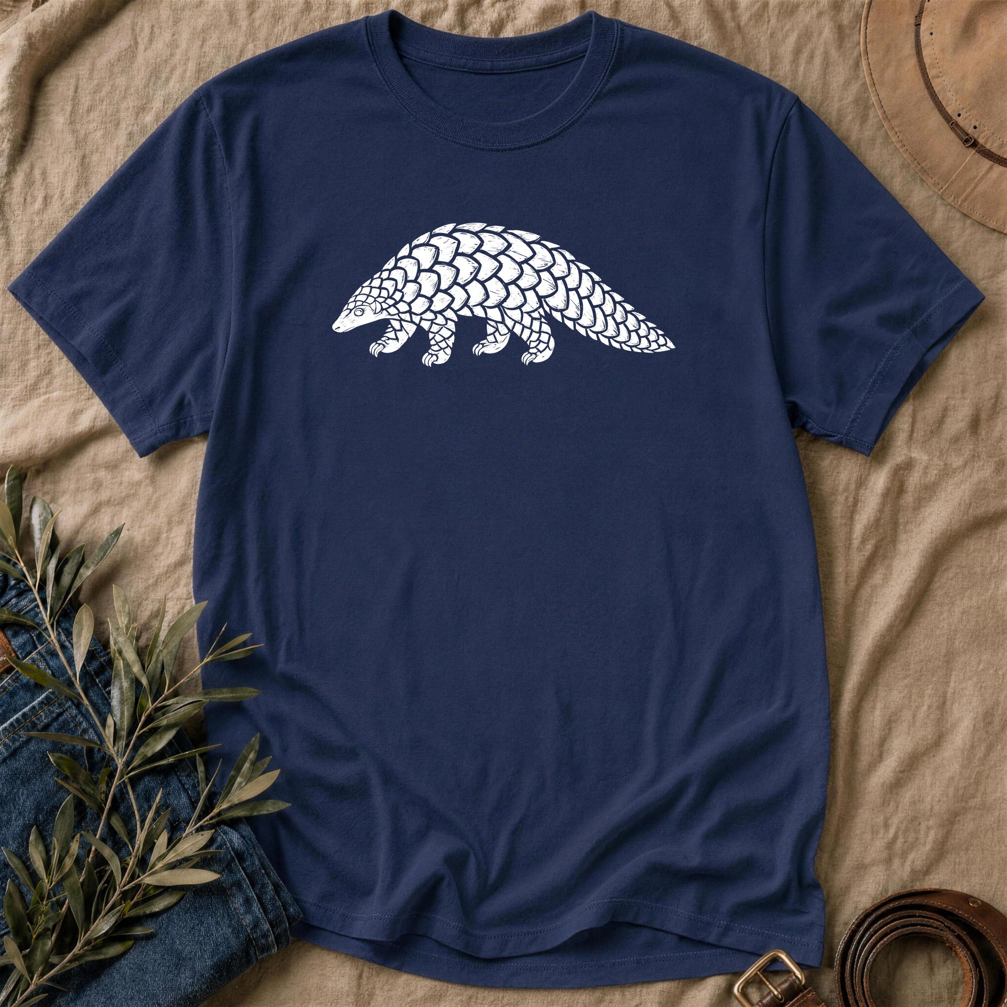 Pangolin Relief - Navy