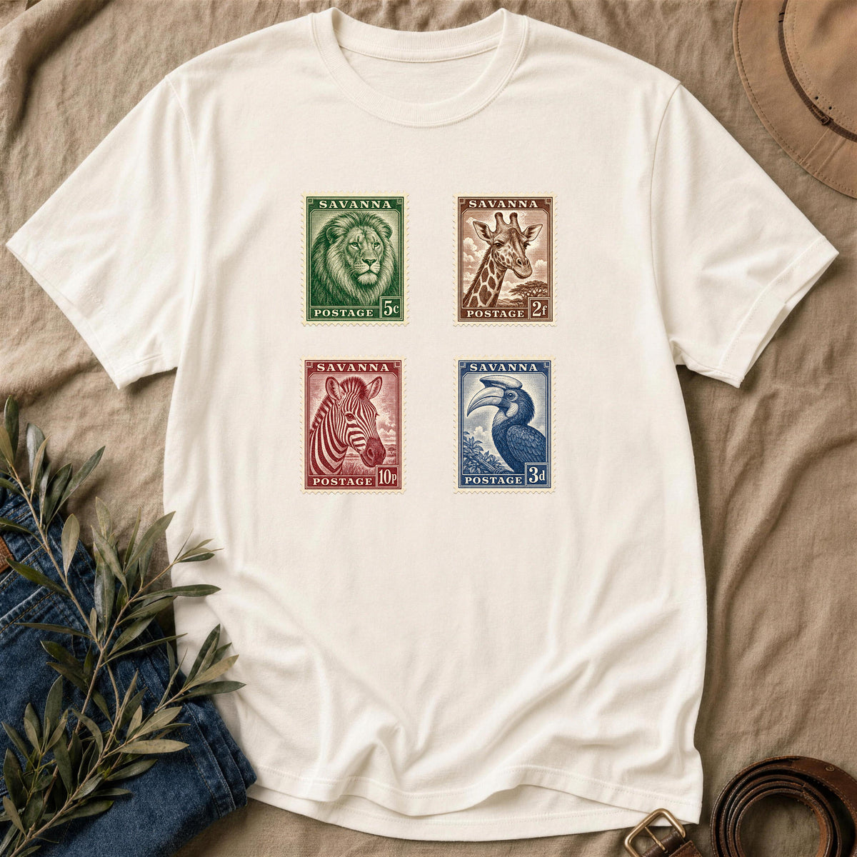 Postage Due - Natural