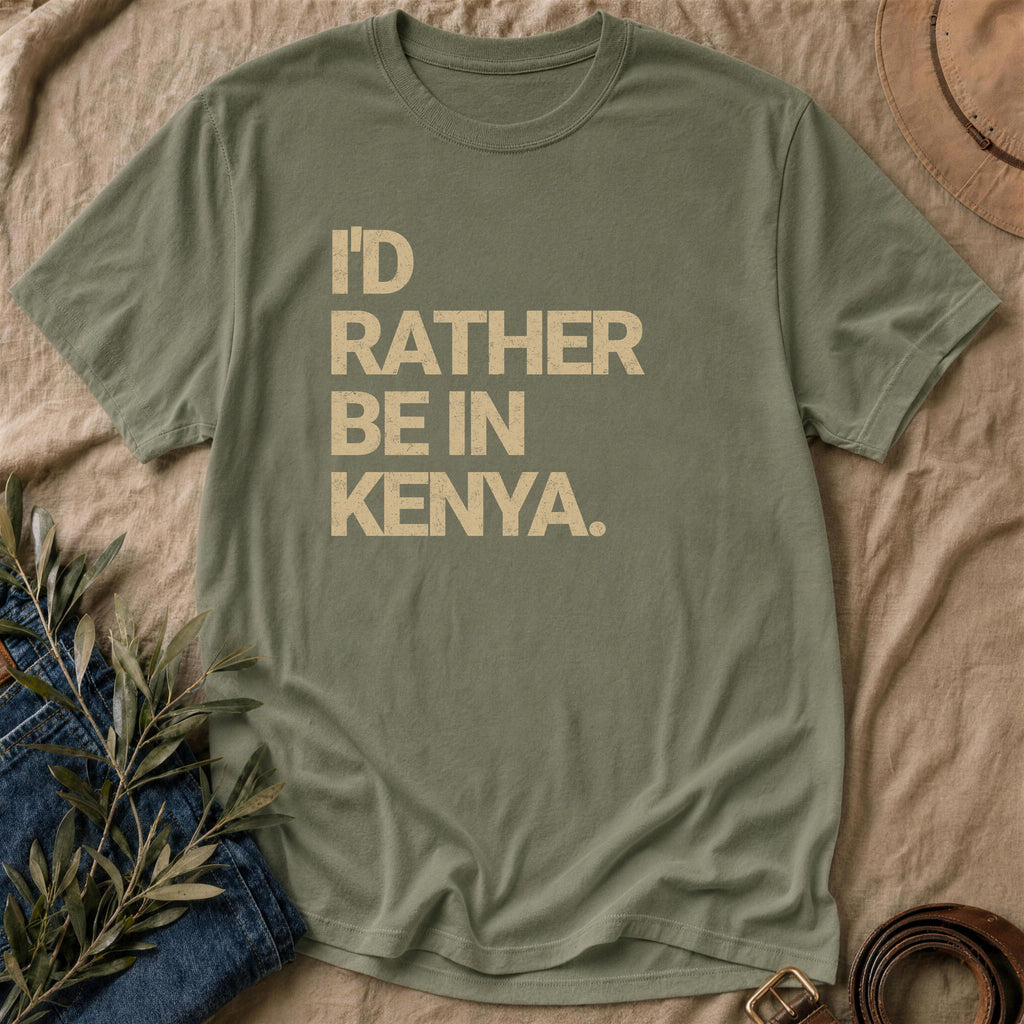 Rather In Kenya - Military Green