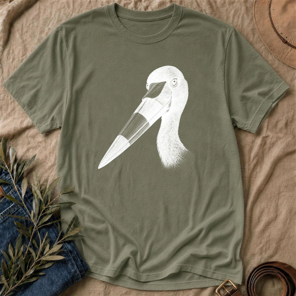 Red Bill - Military Green