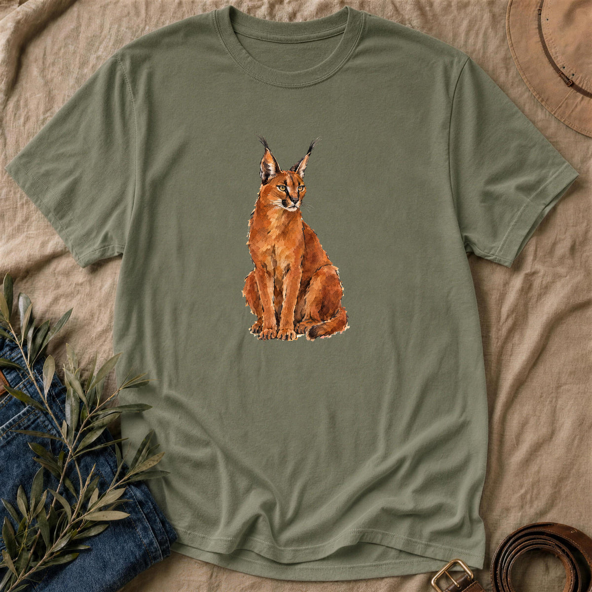 Red Cat - Military Green
