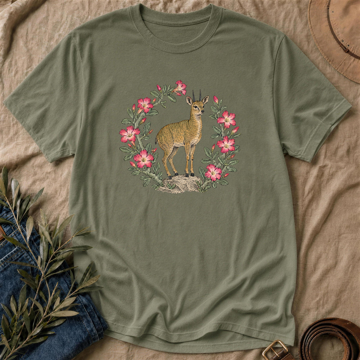 Rock Bloom - Military Green