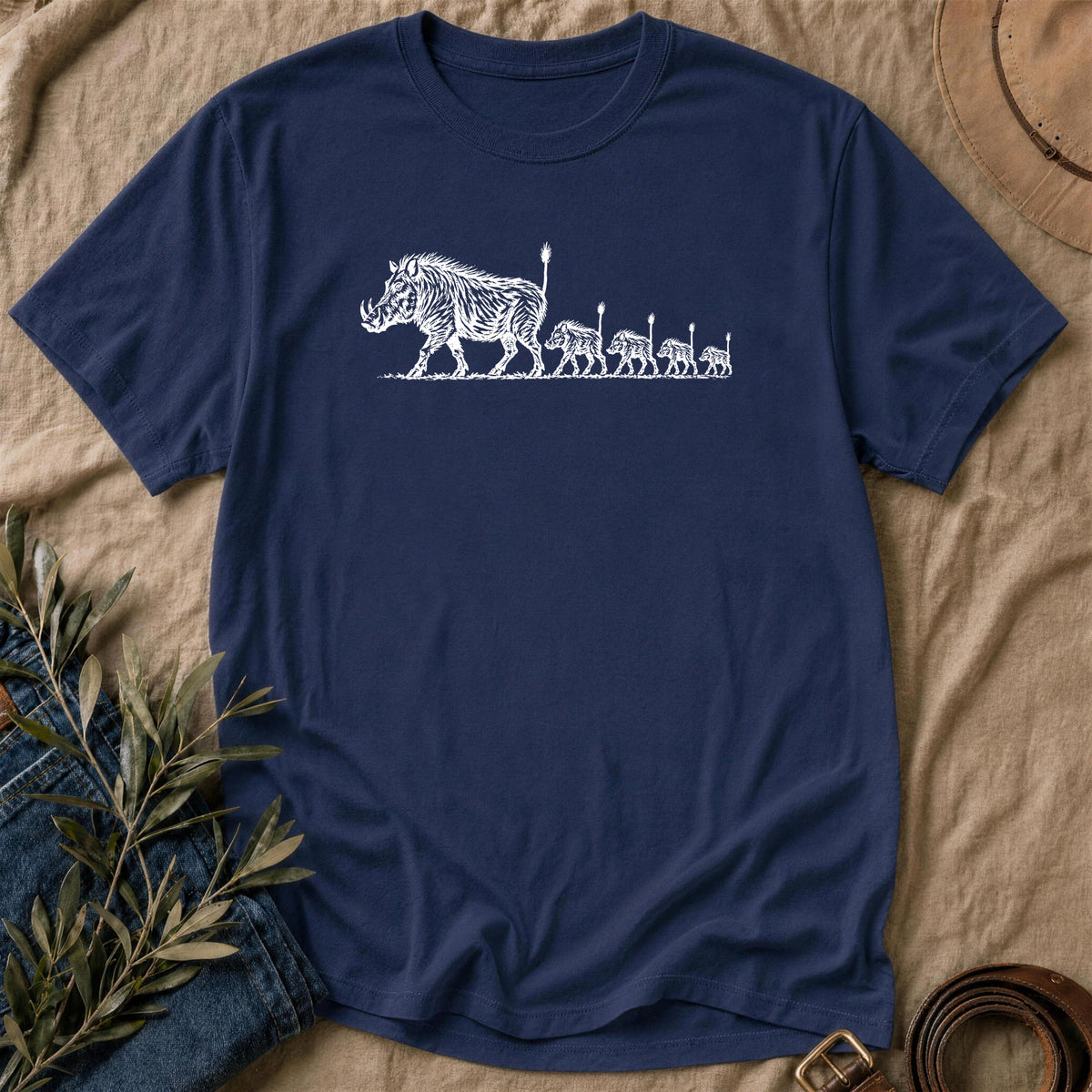 Rooting Around - Navy