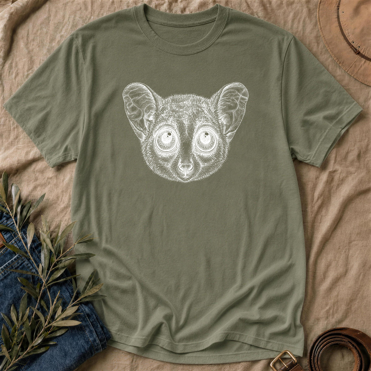 Round Eyes - Military Green