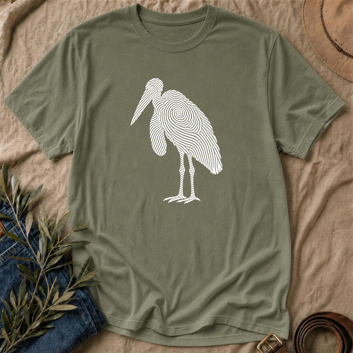 Round Shoulders - Military Green