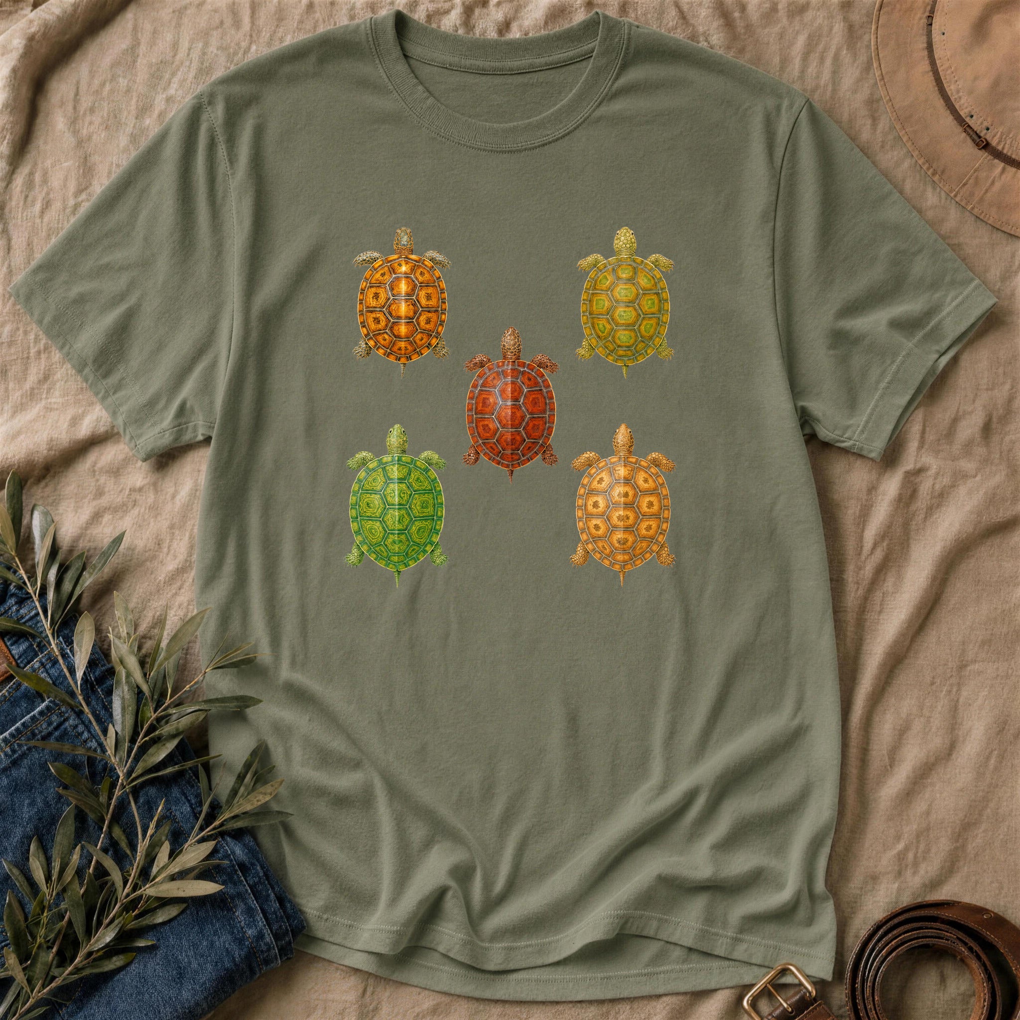 Shell Game - Military Green