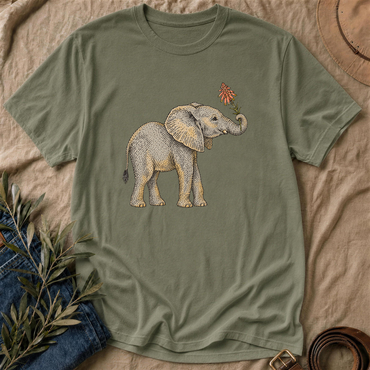 Small Offering - Military Green