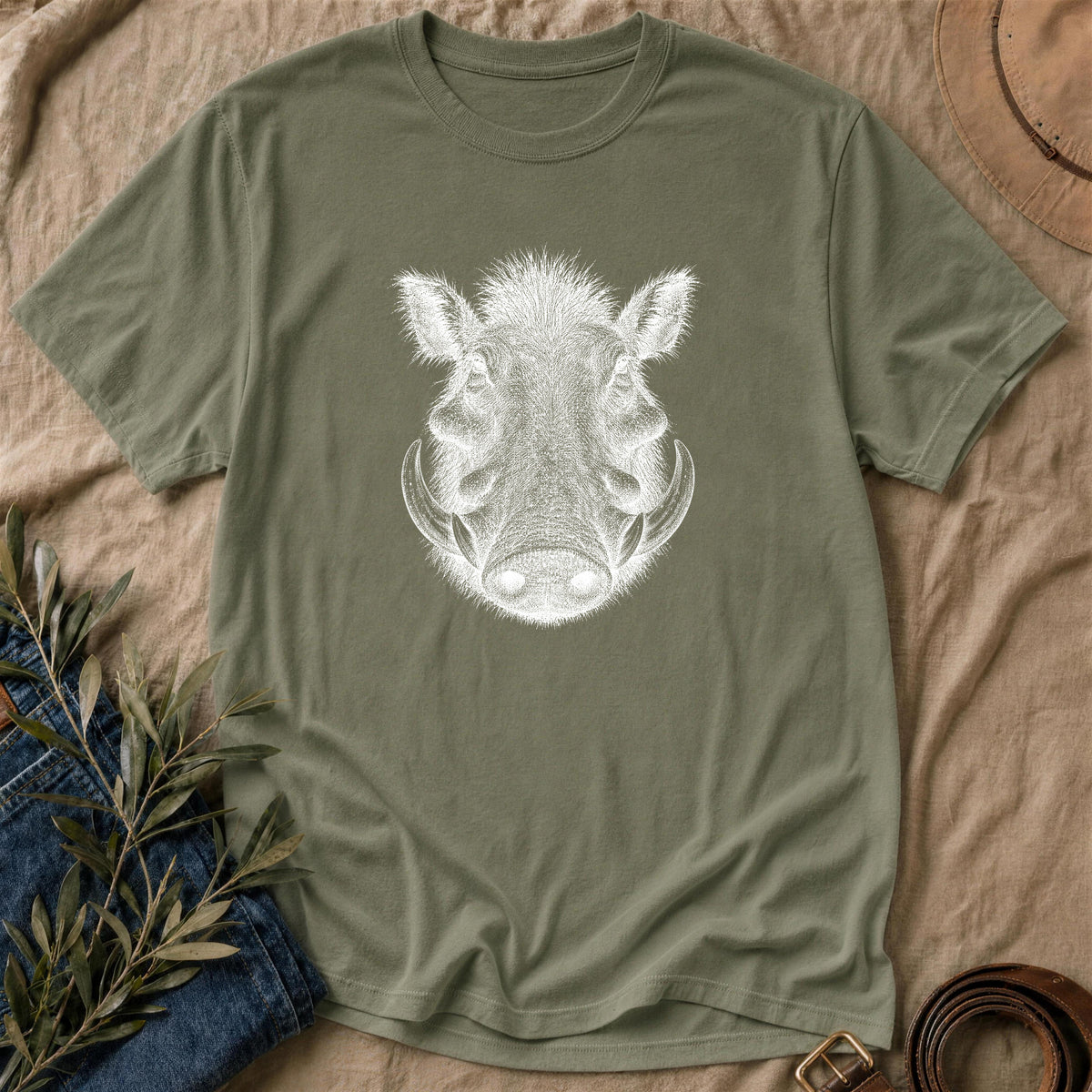Snout First - Military Green