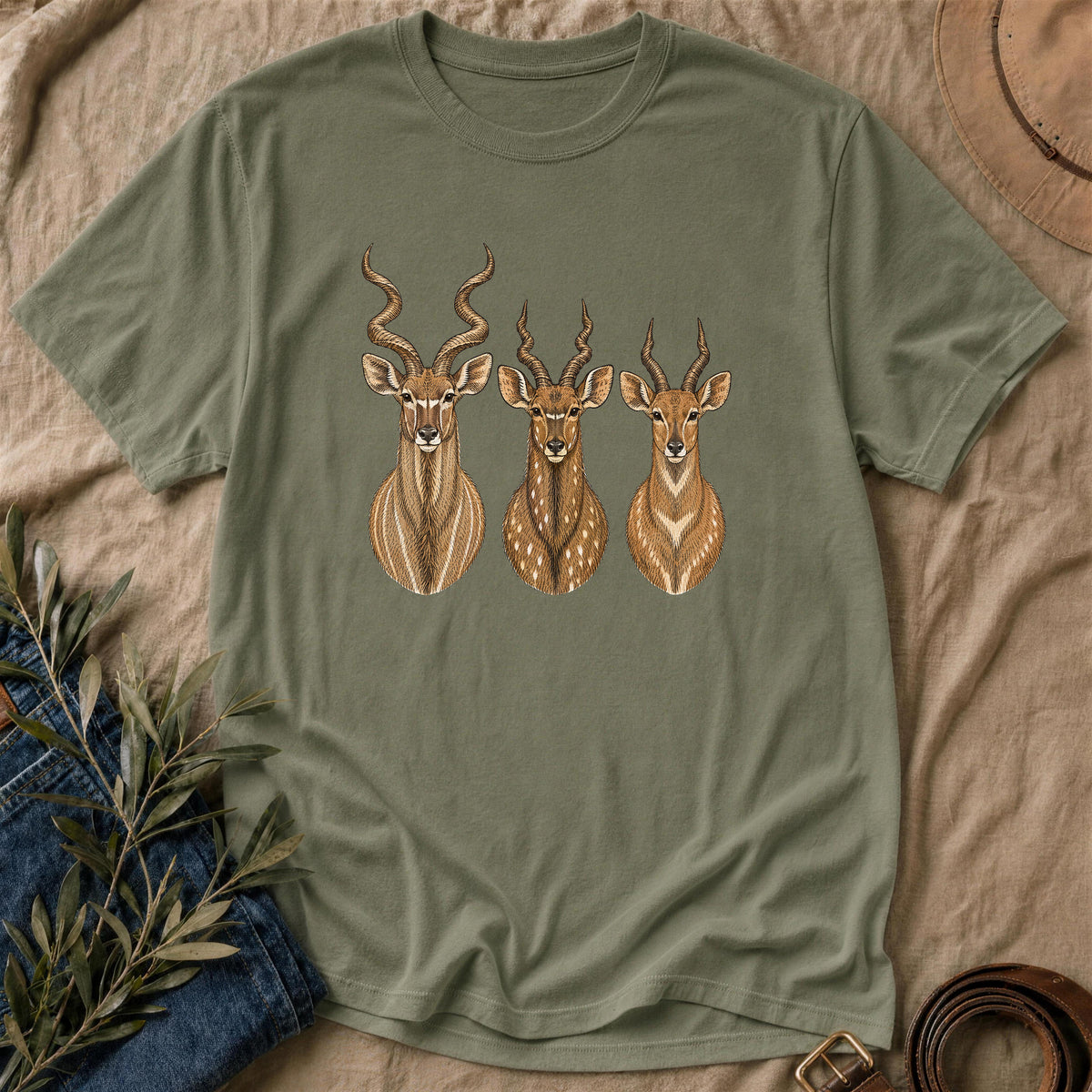 Spiral Family - Military Green