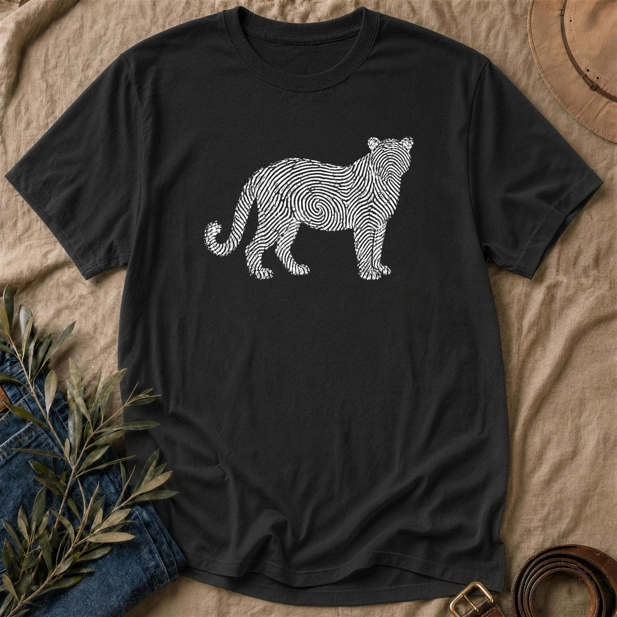 Spot Print - Black