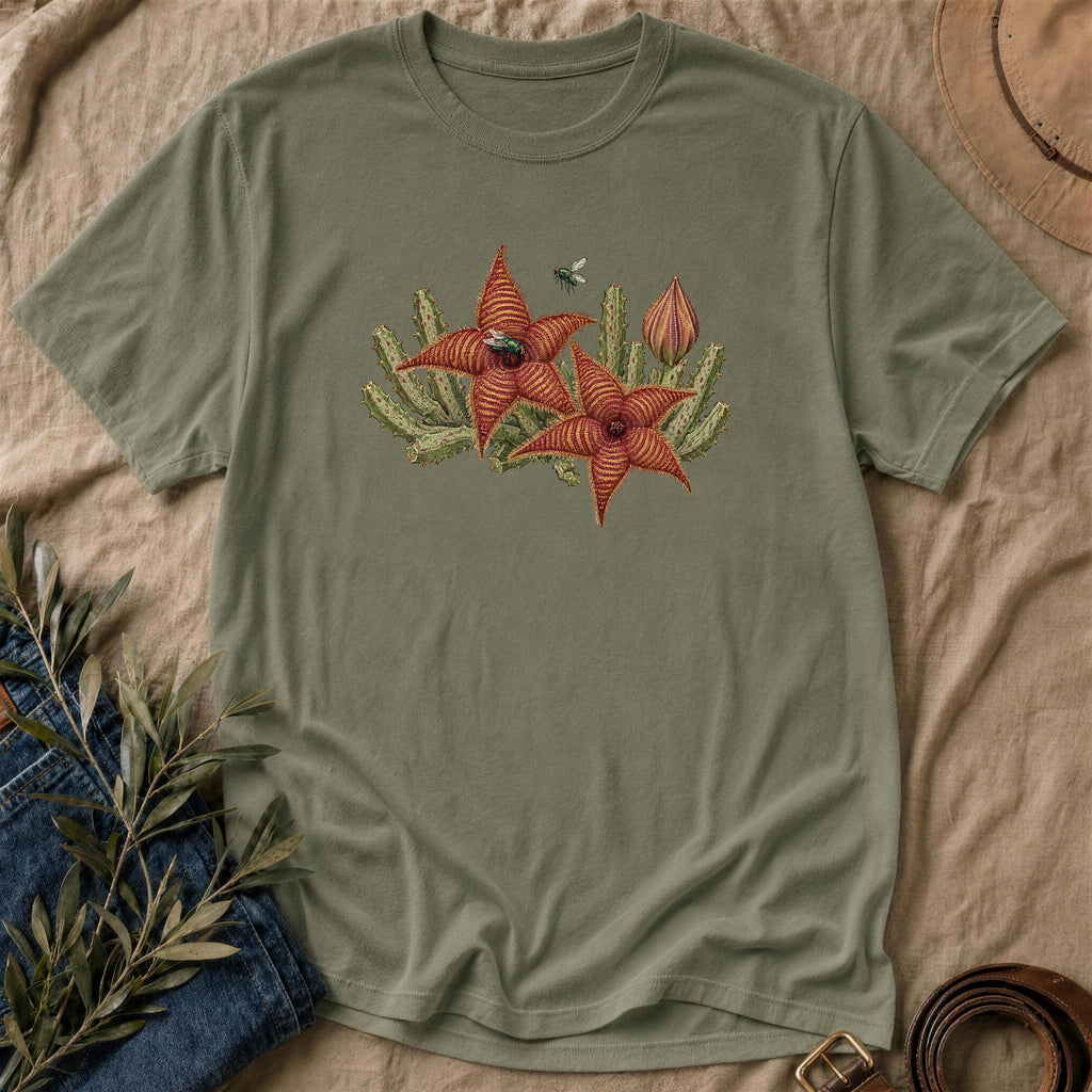 Star Flower - Military Green