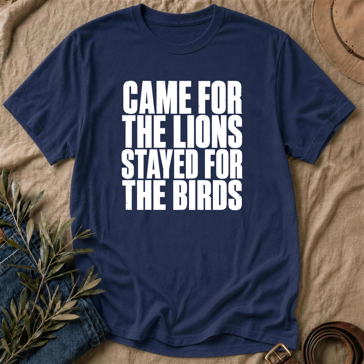 Stayed For The Birds - Navy