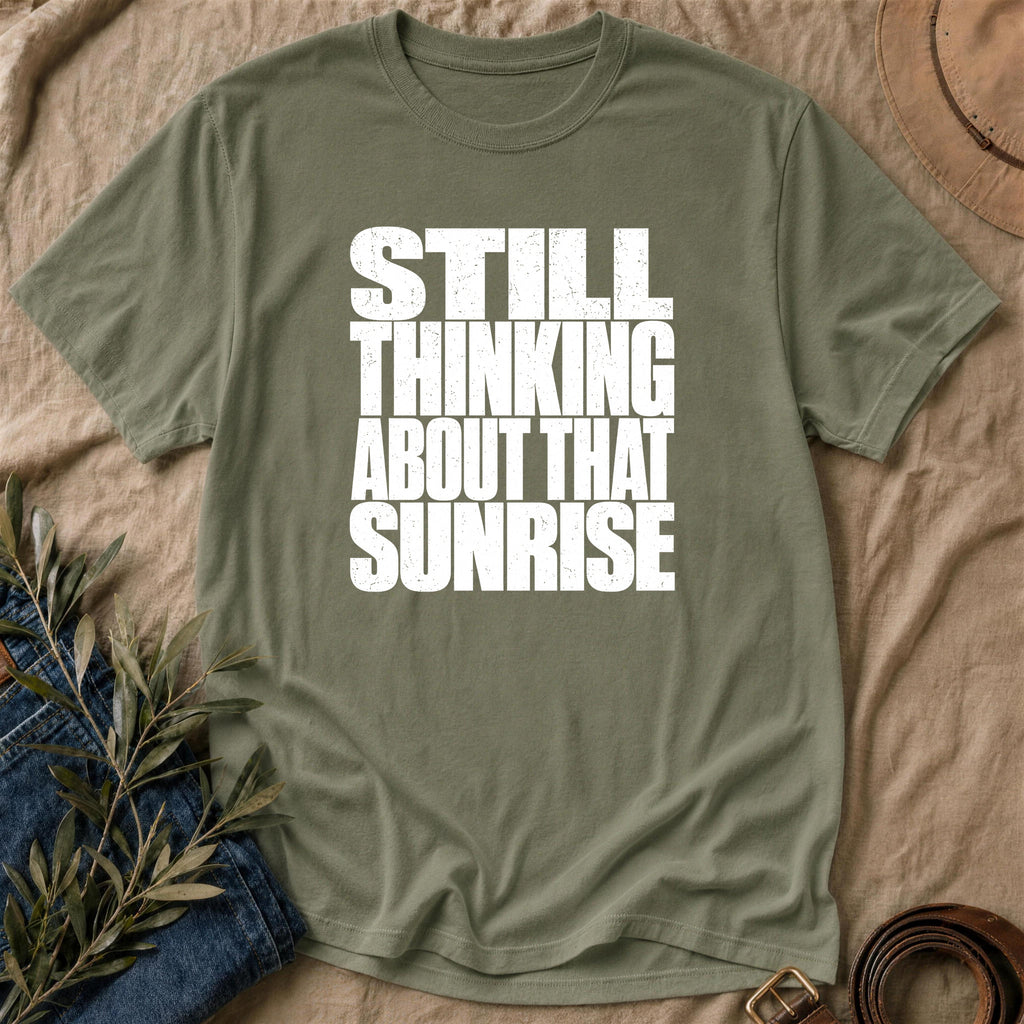 Still Thinking - Military Green