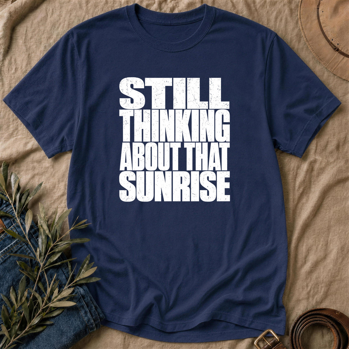Still Thinking - Navy