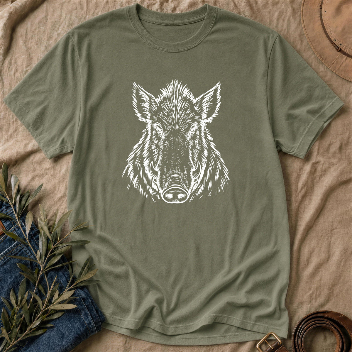 Straight Ahead - Military Green