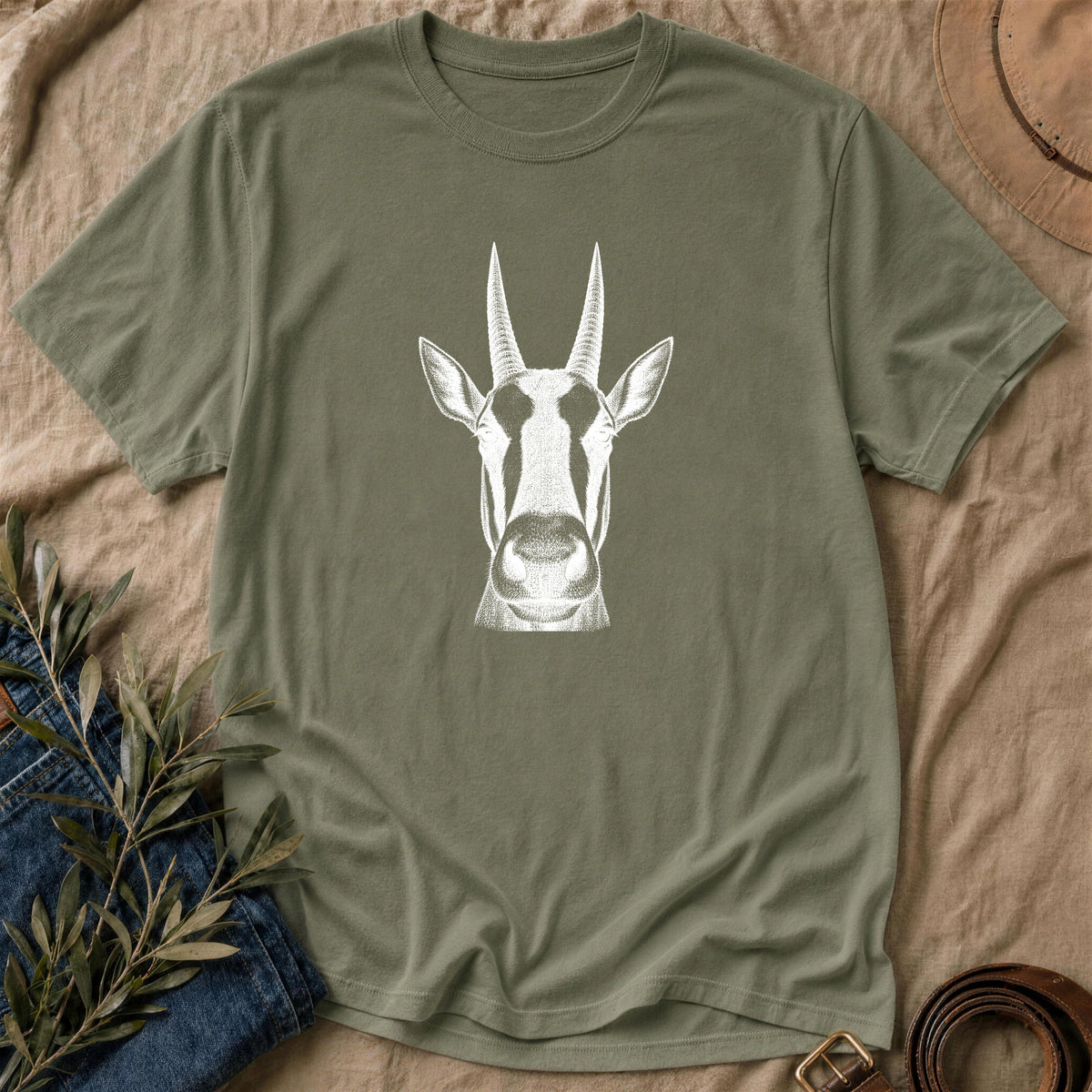Straight Face - Military Green
