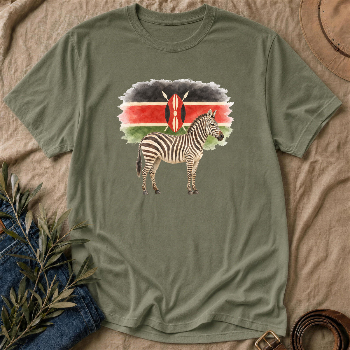 Sun Bleached - Military Green