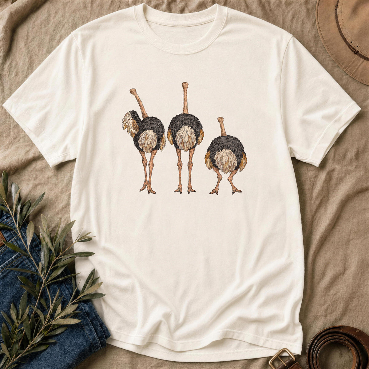 Tail Feathers - Natural