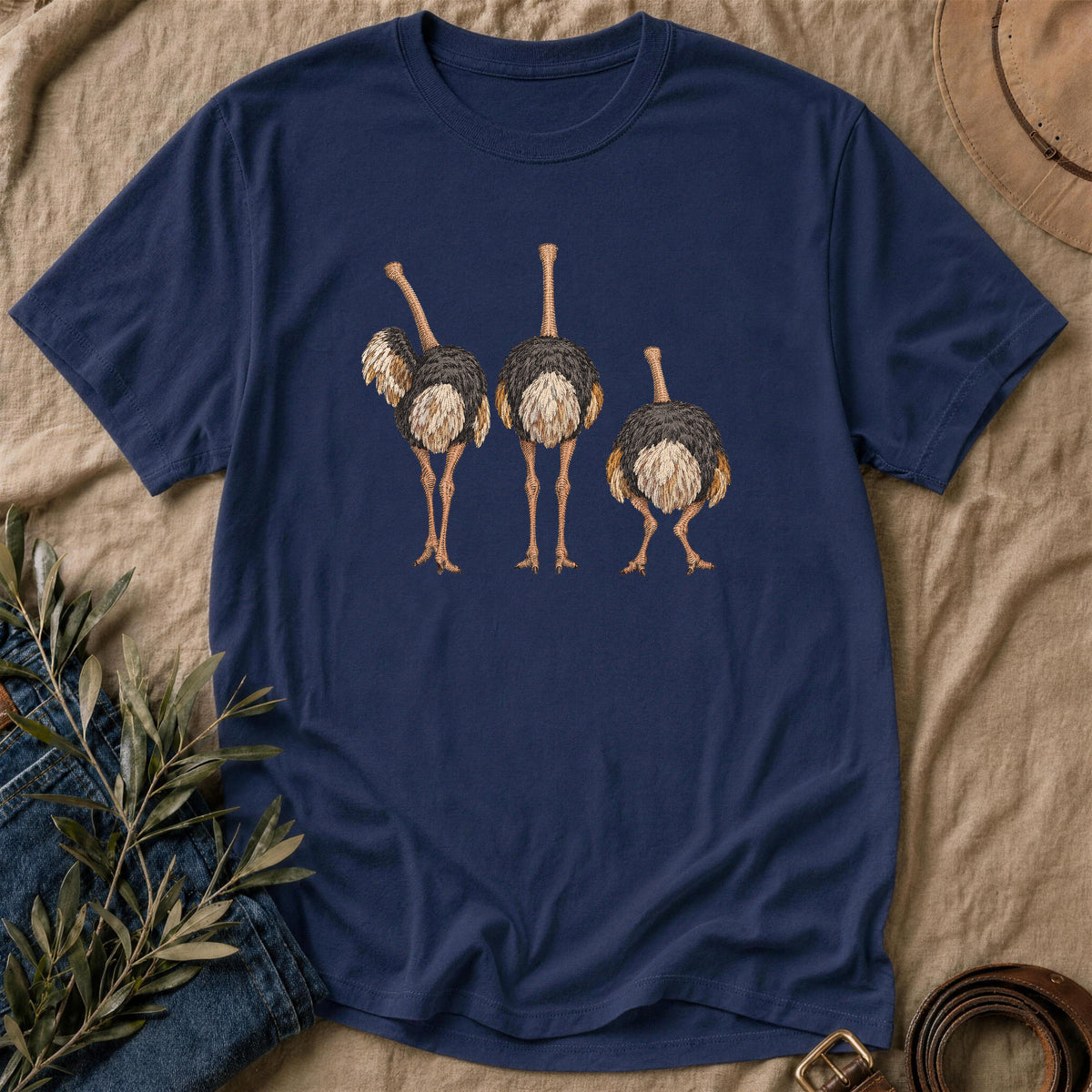 Tail Feathers - Navy