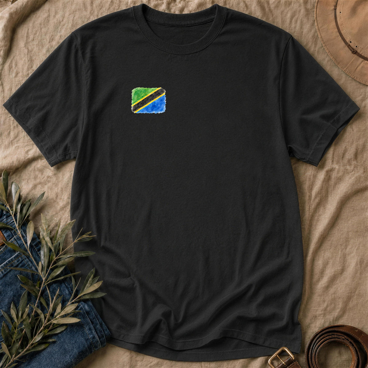 Tanzania Colors - Black