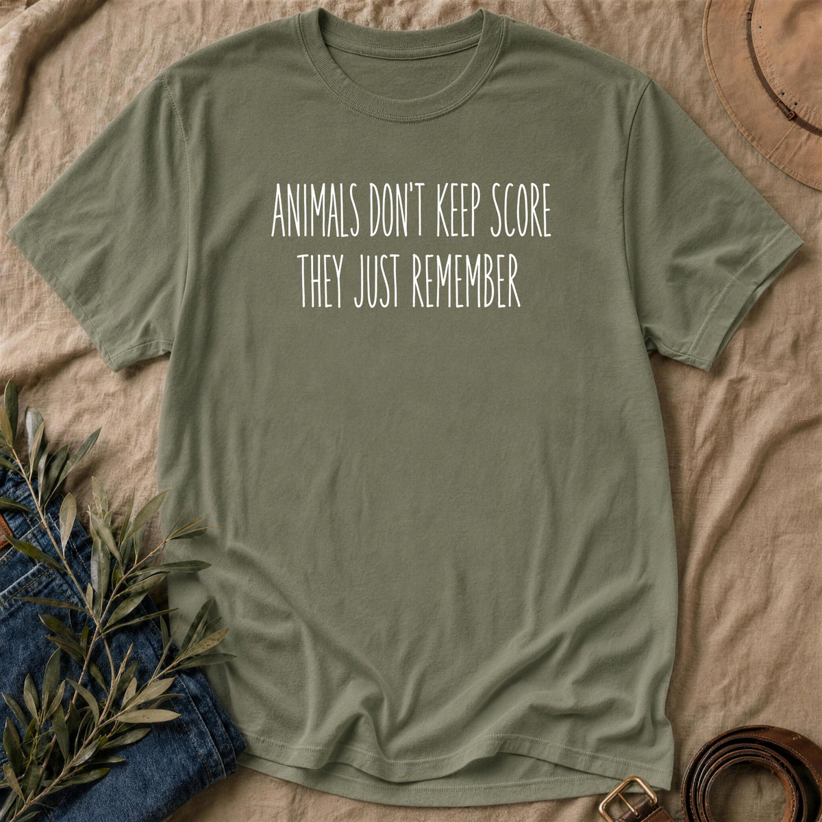 They Remember - Military Green