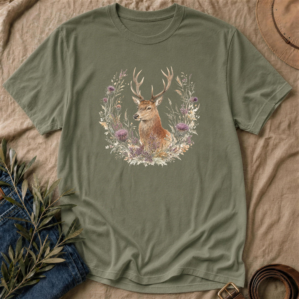 Thistle Stag - Military Green