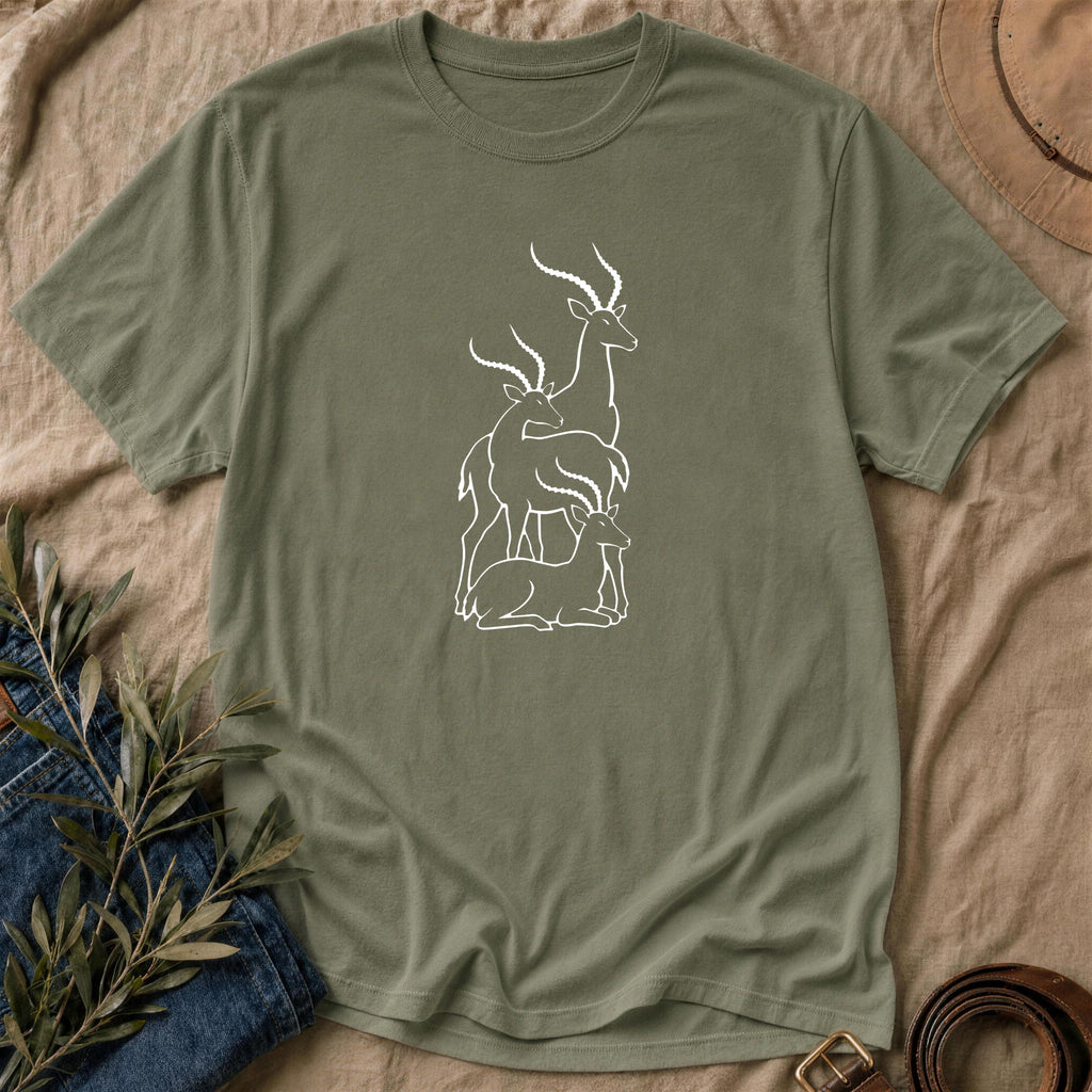 Three Rams - Military Green