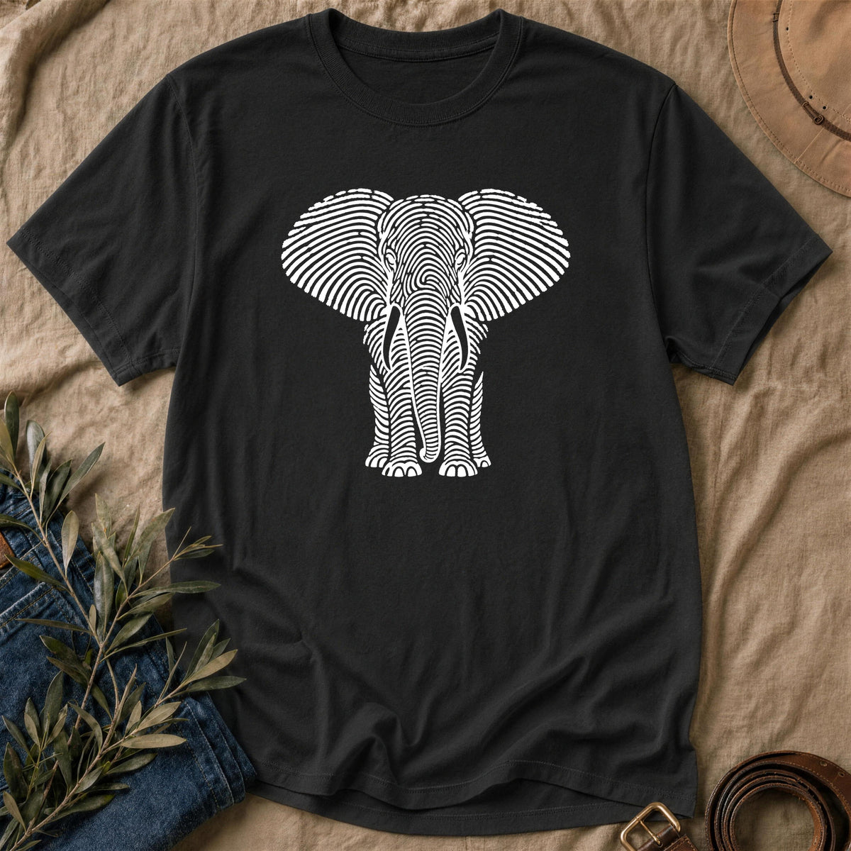 Trunk Print - Black