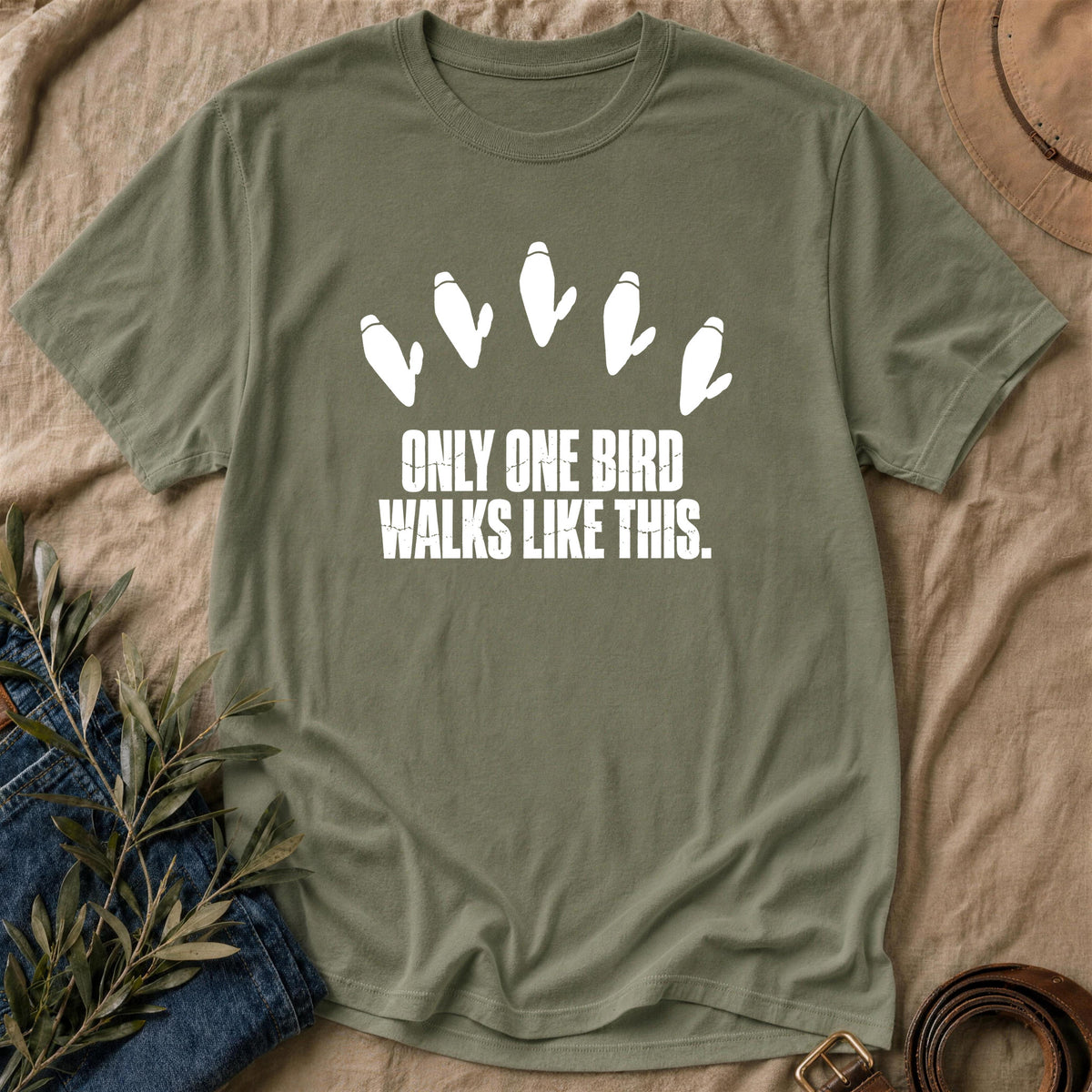 Two Prints - Military Green