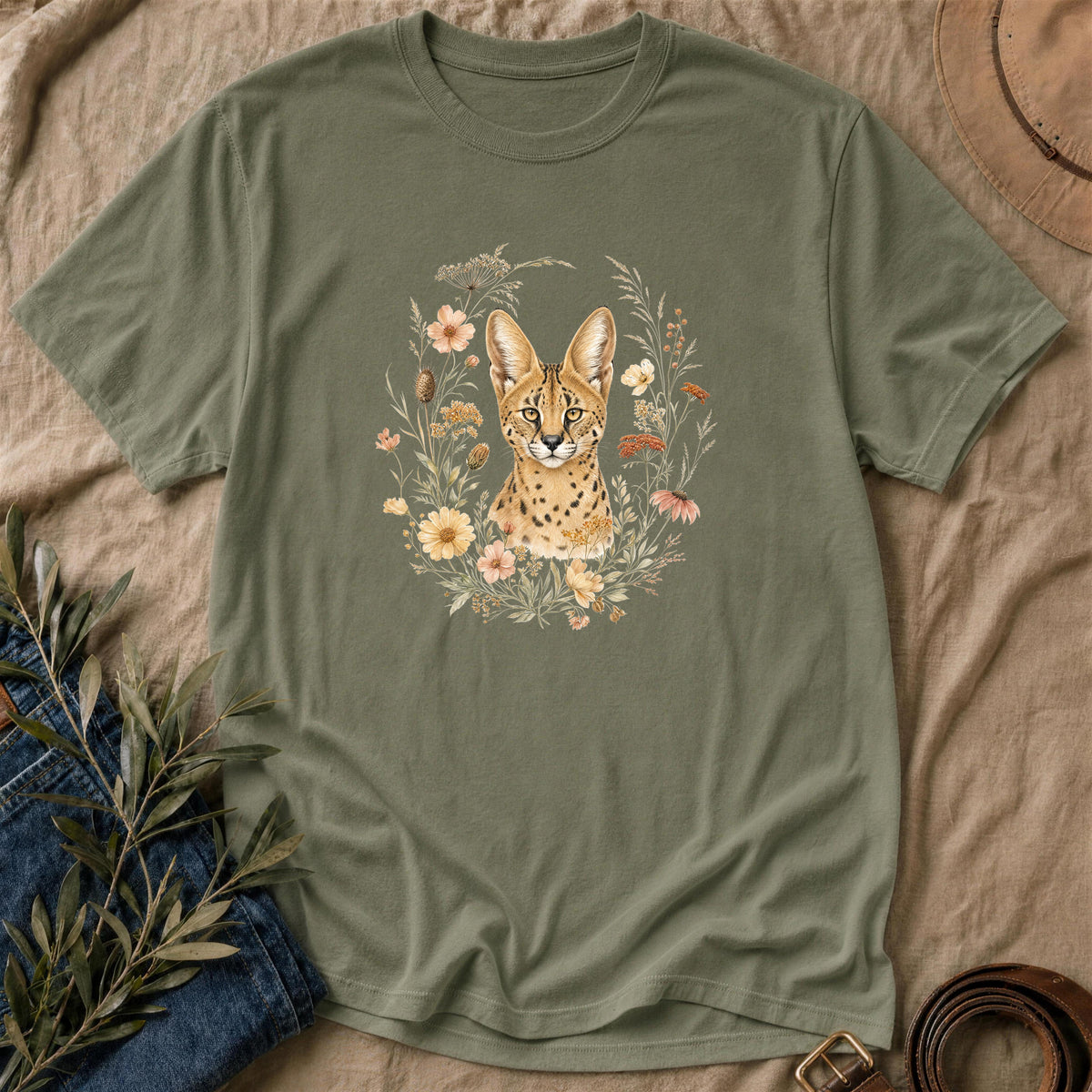 Wallflower - Military Green