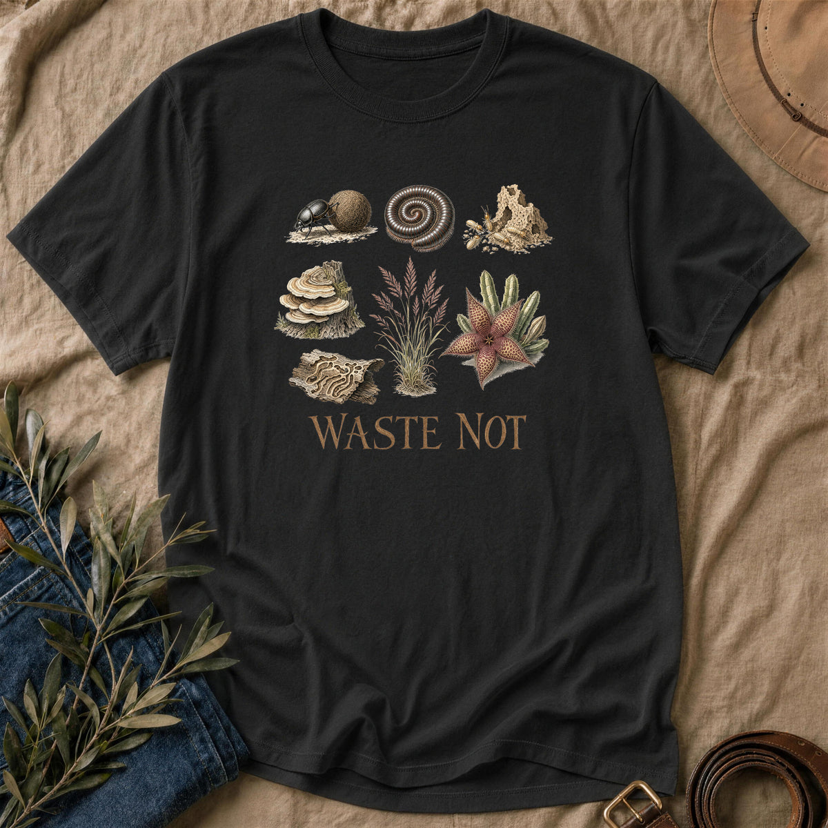 Waste Not - Black