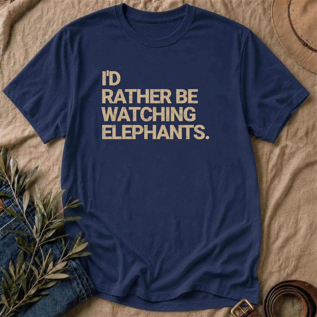 Watching Elephants - Navy