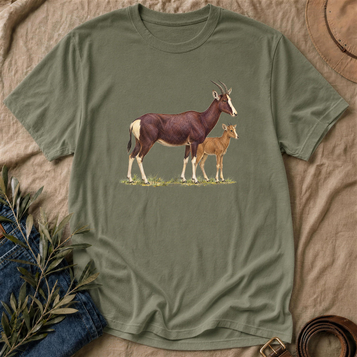 White Blaze - Military Green