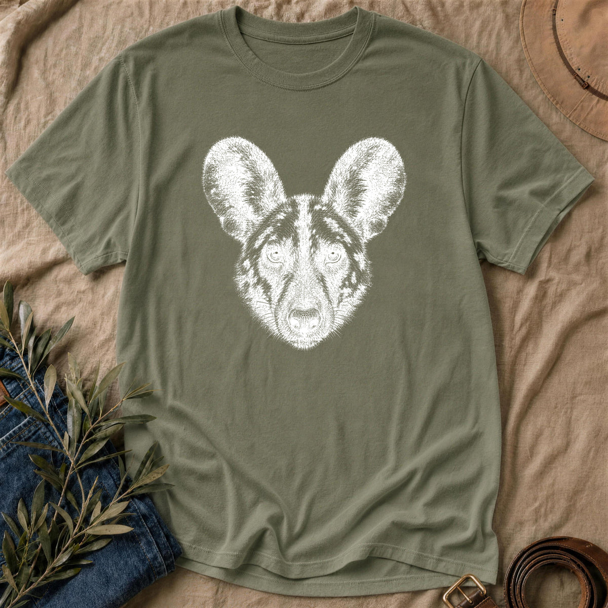 Wide Reception - Military Green