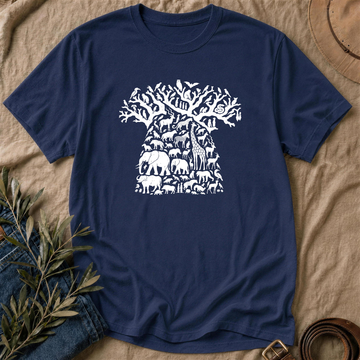 Wide Shade - Navy