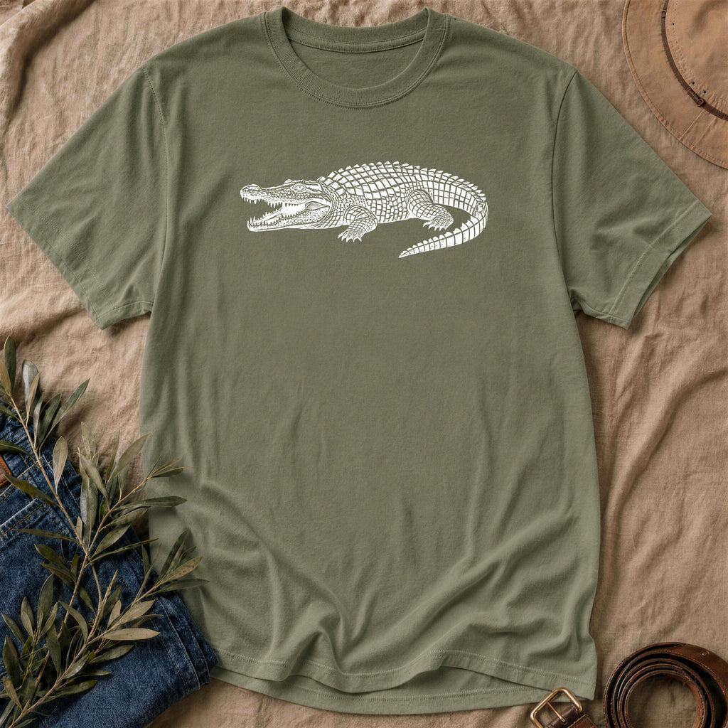 Wide Smile - Military Green