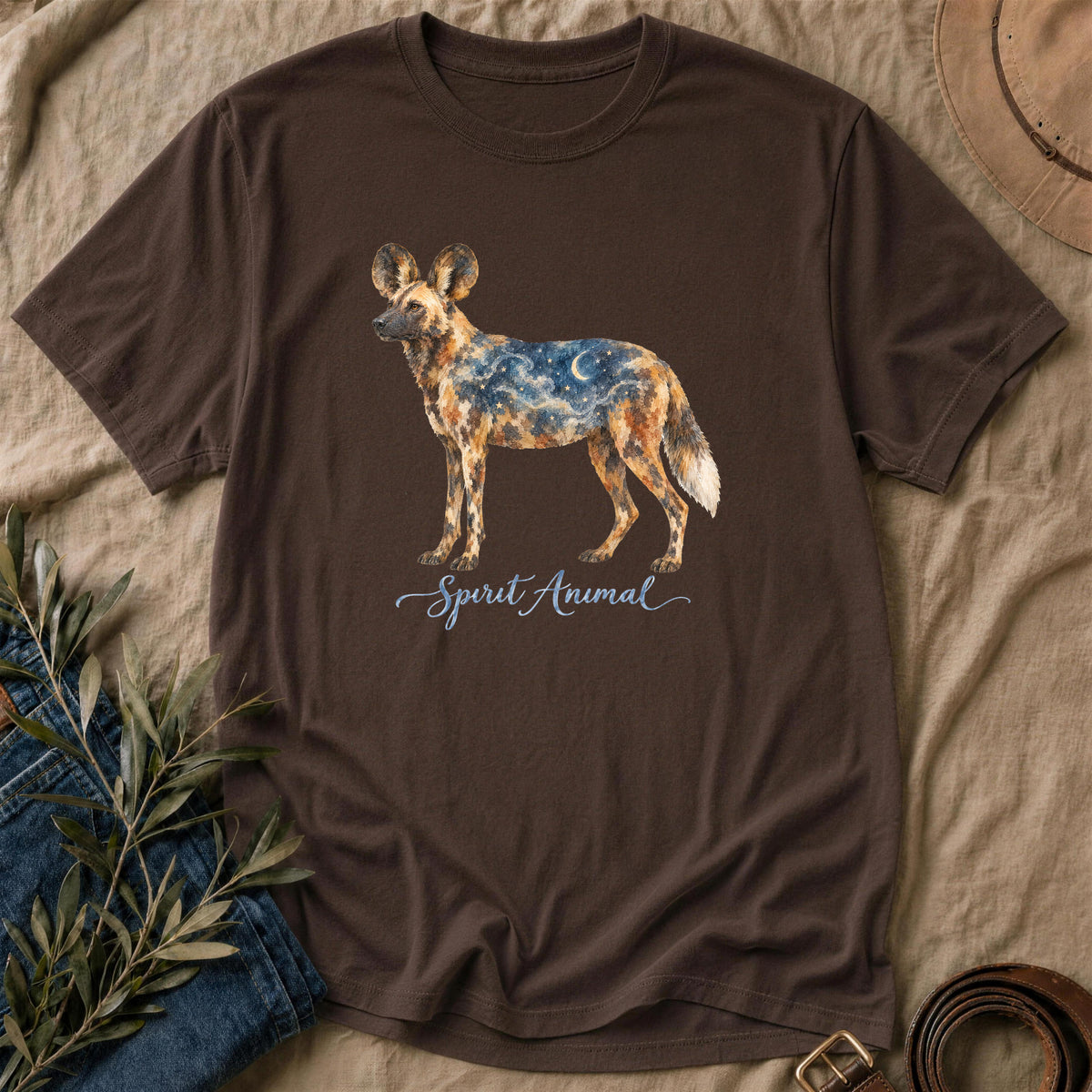Wild Dog Spirit Animal - Dark Chocolate