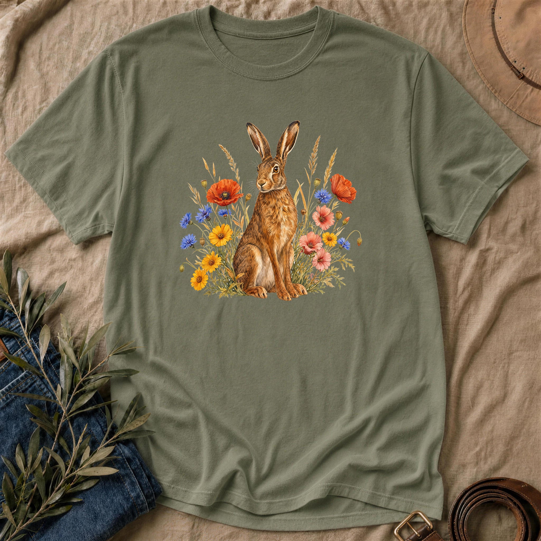 Wildflower Hour - Military Green