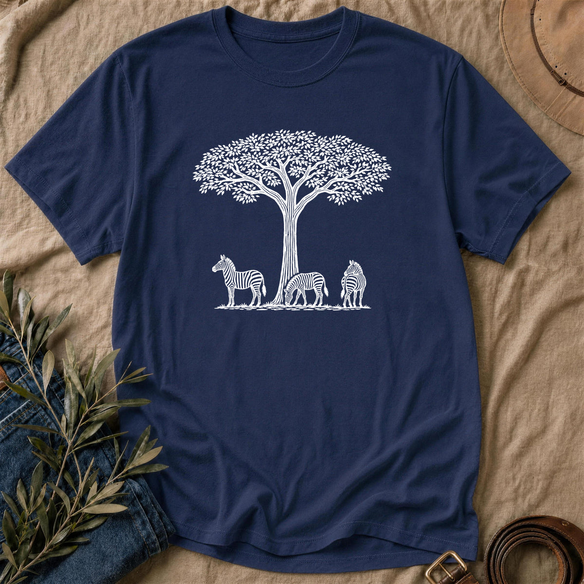 Yellow Bark - Navy